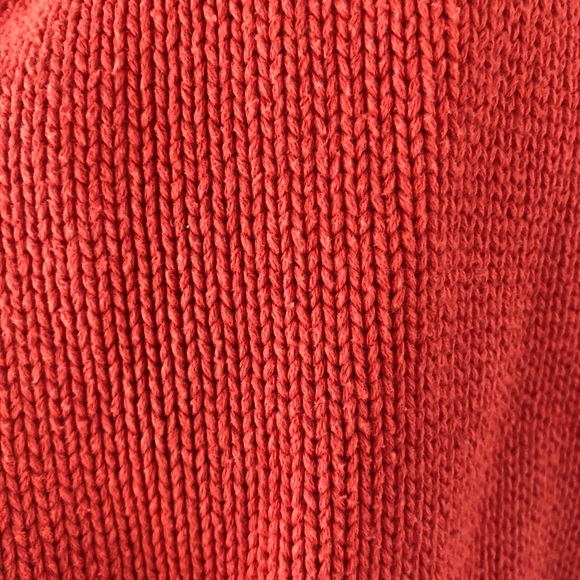 Navigata Classic Red Cotton Cardigan - Picture 3 of 6